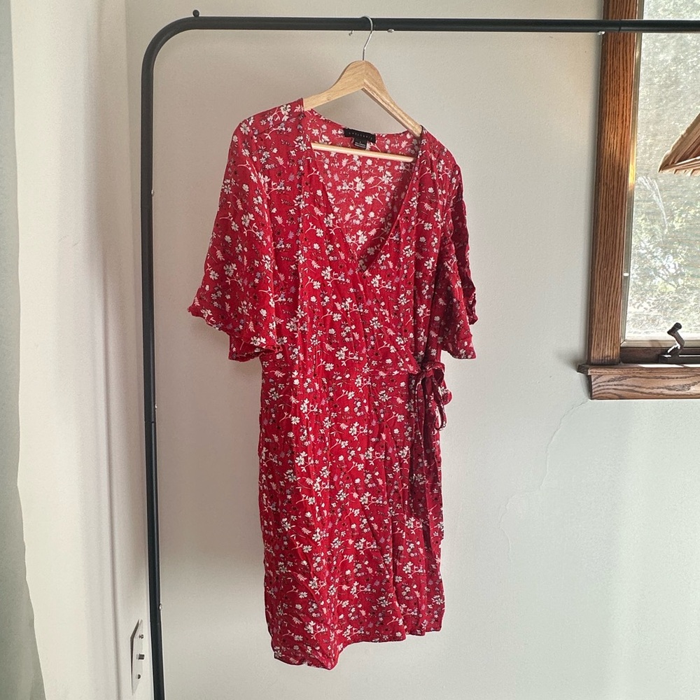 Sanctuary mini wrap-dress